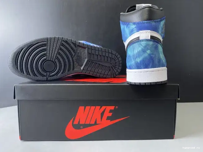 Jordan CD0461-100 OG High 1 Air Tie-Dye 0420